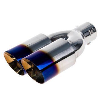 Насадка на глушник НГ-0260-BL, внутр.d 64мм/довж. 250мм/2*зовн.d 89мм НГ-0260-BL фото