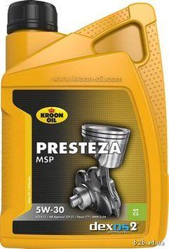 KROON OIL Олива моторна PRESTEZA MSP 5W-30 1л ОЛИВА МОТ СИНТ PRESTEZA MSP+ 5W30 1L / ACEA C3/API SN/MB 229.51/VW 502.00, 505.00, 505.01/ DEXOS2/BMW LL-04 KL 33228 фото