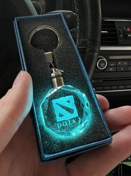 Брелок кристал з підсвіткою для ключів Dota 2 Dota 2 фото