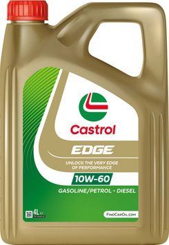 CASTROL CS 10W60 E 4L Олива моторна EDGE 10W-60 4л EDGE 10W-60 SUPERCAR 4X4L CS 10W60 E 4L фото