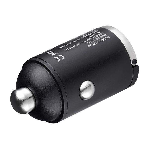 Автомобільний зарядний пристрій WINSO PRO 38W USB-C+USB-A mini Metal 222038 фото