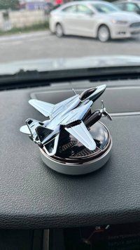 Ароматизатор Винищувач Срібло сонячна панель (Катридж) F14silver фото