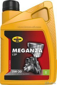 KROON OIL Олива моторна MEGANZA LSP 5W-30 1л СИНТ MEGANZA LSP 5W30 1L (ACEA C4, RN0720) KL 33892 фото