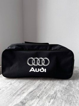 Сумка-органайзер Audi у багажник Чорна 20111 фото