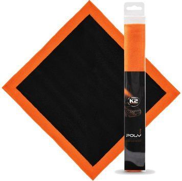 Рушник глиняний K2 Poly PRO для очищення лакофарбового покриття із полімерним шаром мікрофібра 30 см x 30 см (D3010) K20617 фото