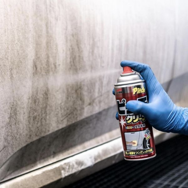 Безпечний очищувач бітуму та гудрону SOFT99 New Pitch Cleaner, 420 мл 02026 фото