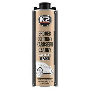 Антигравій K2 ANTI-GRAVEL для захисту від корозії чорний під пістолет 1 л (L315P) K20868 фото
