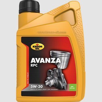 KROON OIL Олива моторна Avanza RPC 5W-30 1л 1 L FLACON KROON-OIL AVANZA RPC 5W-30 KL 37276 фото