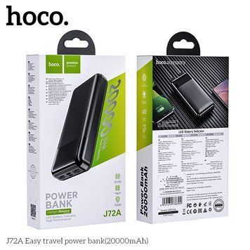 Універсальна Мобільна Батарея Power Bank Hoco J72A Easy travel 20000 mAh J72A  фото