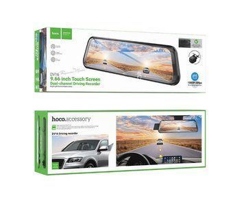 Відеореєстратор Hoco DV16 9.66-inch IPS+Камера Заднього Виду DV16 фото