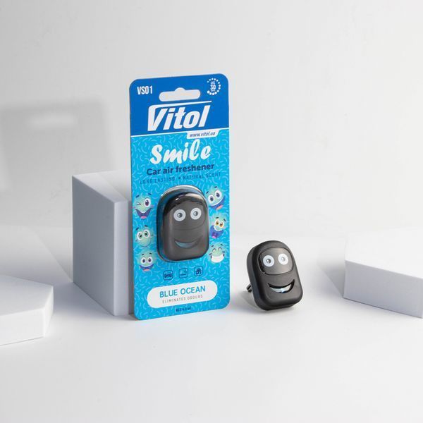 Освіжувач повітря Vitol Smile Blue Ocean 4мл VS01 фото