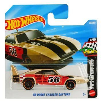 Базова машинка Hot Wheels HW Starting Grid 69 Dodge Charger Daytona золотиста (5785) JJH97-N521 JJH97-N521 фото