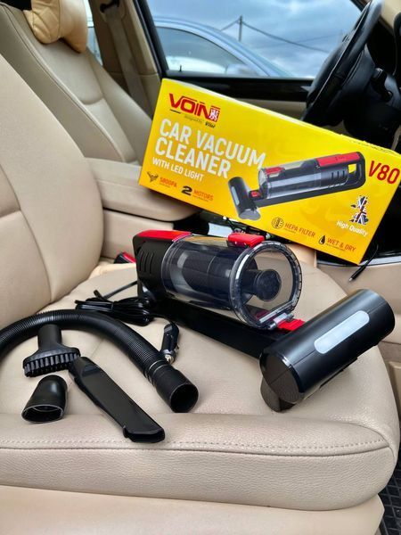 Автопилосос Voin V-80 120W/Turbo щітка Led ліхтар V-80 фото