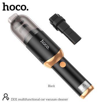 Автомобільний пилосос Hoco multifunctional car Vacuum cleaner DI31 |6kPa, 150ml, Power bank| DI31 фото