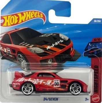 Машинка Hot Wheels 24/SEVEN JJJ09 JJJ09 фото