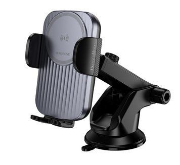 Автотримач Borofone BH222 Wireless 15W BH222  фото