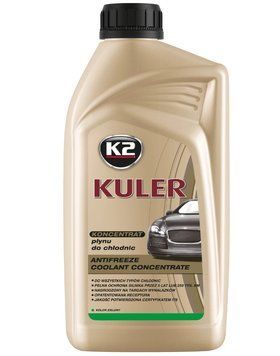 Рідина охолоджуюча K2 Kuler Long Life G11 зелена концентрат 1 л K20265 фото