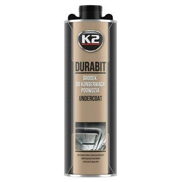 Мастика для захисту від гравію та корозії K2 DURABIT чорна під пістолет 1 л (L325) K20866 фото