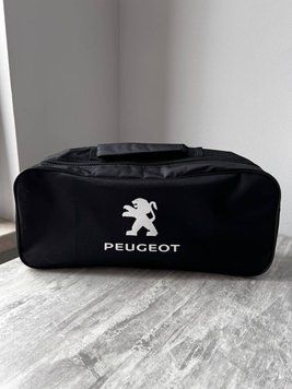 Сумка органайзер Peugeot у багажник Чорна 211110 фото