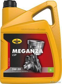 KROON OIL Олива моторна MEGANZA LSP 5W-30 5л СИНТ MEGANZA LSP 5W-30 5L (ACEA C4, RN0720) KL 33893 фото