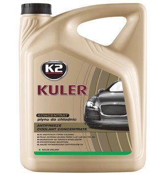 Рідина охолоджуюча K2 Kuler Long Life G11 зелена концентрат 5 л K20267 фото