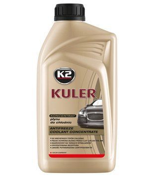 Рідина охолоджуюча K2 Kuler Long Life G12 червона концентрат 1 л K20264 фото