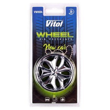 Освіжувач повітря Vitol Wheel New car VWH04 фото