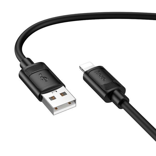 Кабель HOCO Lightning Benefit silicone charging data cable X122U |1m, 2.4A| X122U фото