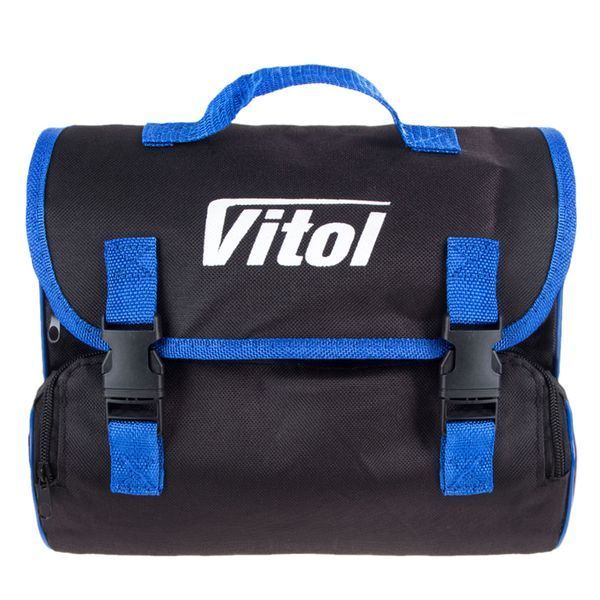 Компресор "ViTOL" K-72 150psi/25Amp /90л/2 циліндра /шланг 5,0м/клеми K-72 фото