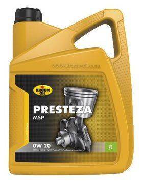 KROON OIL Олива моторна Presteza MSP 0W-20 5л PRESTEZA MSP 0W-20 4X5L / ILSAC GF-5, BMW LL-17 FE+, MB 229.71, OPEL OV0401547, VOLVO VCC RBS0-2AE KL 36497 фото