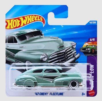 Машинка Базова Hot Wheels '47 Chevy Fleetline 1:64 JJJ16 Green JJJ16 фото