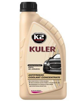 Рідина охолоджуюча K2 Kuler Long Life G13 рожева концентрат 1 л  K20426 фото