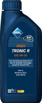 ARAL Олива моторна HighTronic R 5W-30 1л HIGHTRONIC R 5W-30 12X1L ARL 5W30 HI TR R 1L фото
