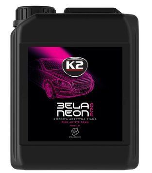 Активна піна K2 Bela Pro Neon для очищення кузова рожева 5 л K20802 фото