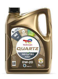 Олива моторна QUARTZ INEO FIRST 0W-20 5л TL 0W20 QIX F 5L фото
