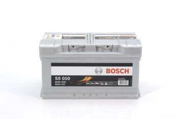 BOSCH Акумуляторна батарея 85А АКБ BOSCH S5 ПРАВ [+] 12V 85AH 800A 315*175*175 BO 0092S50100 фото