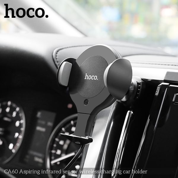 Автотримач Hoco CA60 Infrared Sensor Wireless 10W CA60 фото