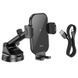 Автотримач Hoco HW5 Wireless 15W HW5 фото 2