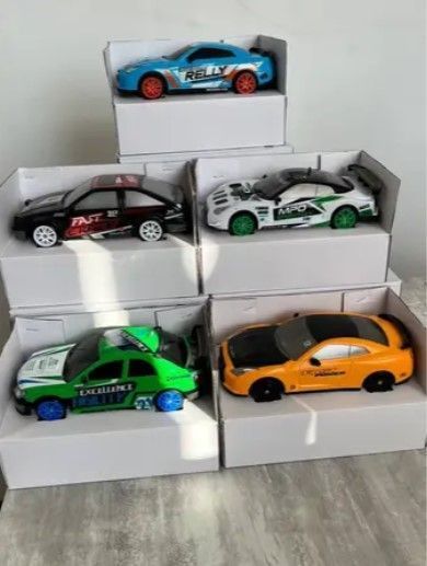 Машинка Дрифт R/C Racing Rally Drift Returns "Nissan GT-R35" в голубому кольорі Швидкісна на Пульті Керування і LED фарами GT-R35-BLUE фото