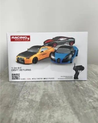 Машинка Дрифт R/C Racing Rally Drift Returns "Nissan GT-R35" в голубому кольорі Швидкісна на Пульті Керування і LED фарами GT-R35-BLUE фото