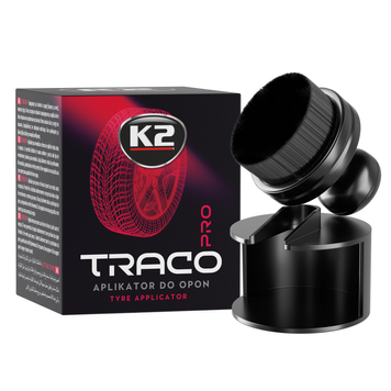 Щітка-аплікатор для полірування шин К2 TRACO PRO чорна 7040 фото