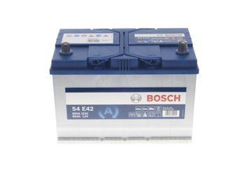 BOSCH Акумуляторна батарея 85А АКБ BOSCH S4 EFB ASIA ПРАВ [+] 12V 85AH 800A 306*173*225 / START-STOP BO 0092S4E420 фото