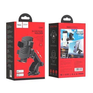 Тримач HOCO David one-button center console car holder CA83 CA83 фото