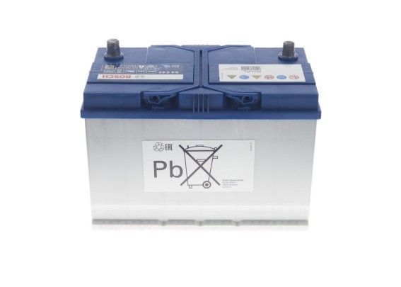 BOSCH Акумуляторна батарея 85А АКБ BOSCH S4 EFB ASIA ПРАВ [+] 12V 85AH 800A 306*173*225 / START-STOP BO 0092S4E420 фото