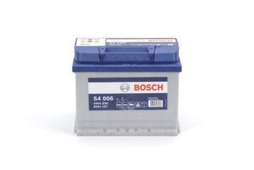 BOSCH Акумуляторна батарея 60А АКБ BOSCH S4 ЛІВ [+] 12V 60AH 540A 242*175*190 BO 0092S40060 фото