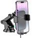 Тримач HOCO Jenny three-axis linkage wireless fast charging Car holder HW11 |15W| HW11 фото 4