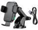 Тримач HOCO Jenny three-axis linkage wireless fast charging Car holder HW11 |15W| HW11 фото 2