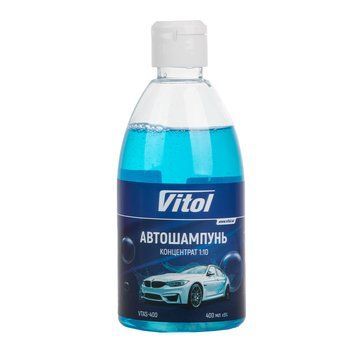 Автошампунь VITOL 400 мл (КОНЦЕНТРАЦІЯ 1:10) VTAS-400 фото