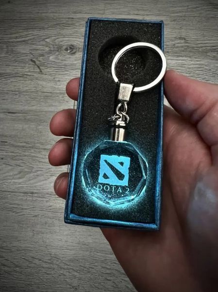 Брелок кристал з підсвіткою для ключів Dota 2 Dota 2 фото