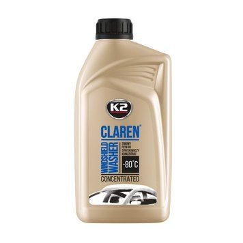 Омивач скла зимовий K2 Claren Windshield Washer -80 &deg;С з нейтральним ароматом концентрат 1 л 0502 фото
